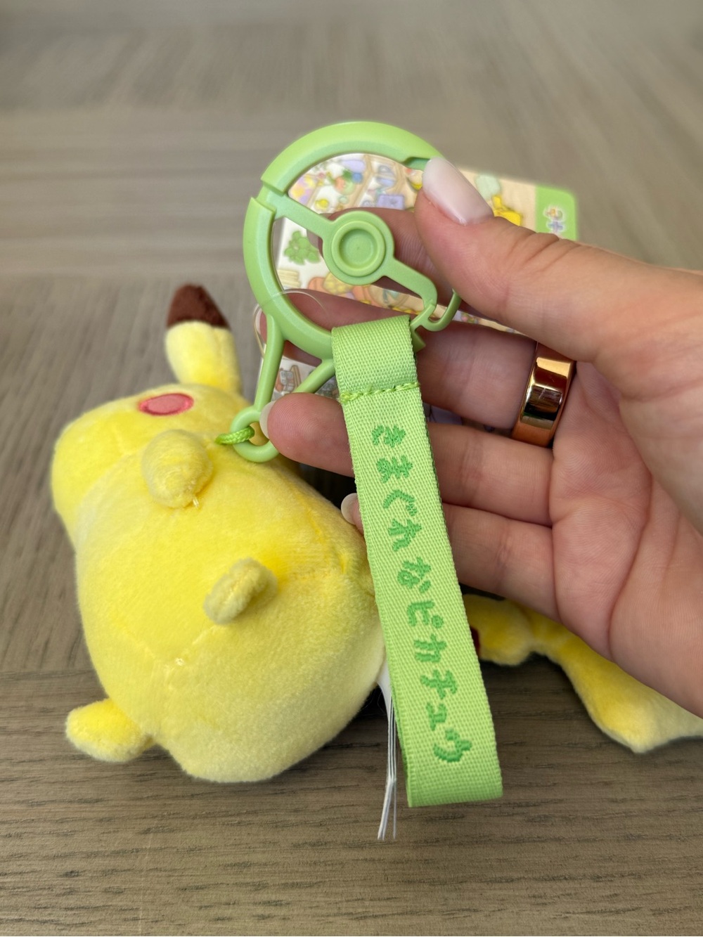 Pokémon Center Ten Poke Ten Colors Pikachu (Quirky) Keychain JAPAN Limited NWT - Picture 6 of 8